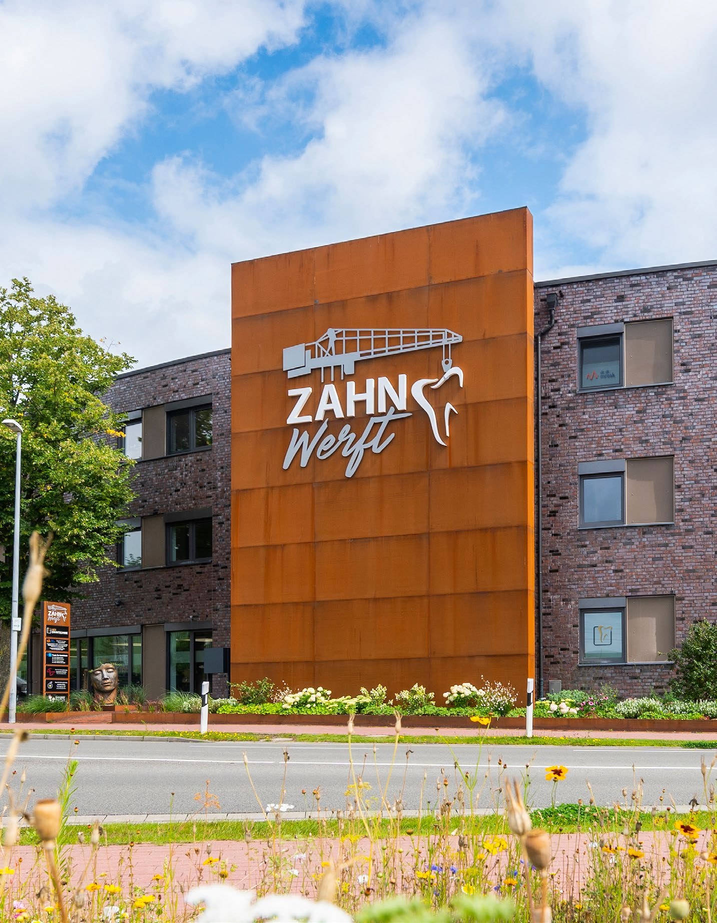 Außenansicht der Zahnwerft in Papenburg